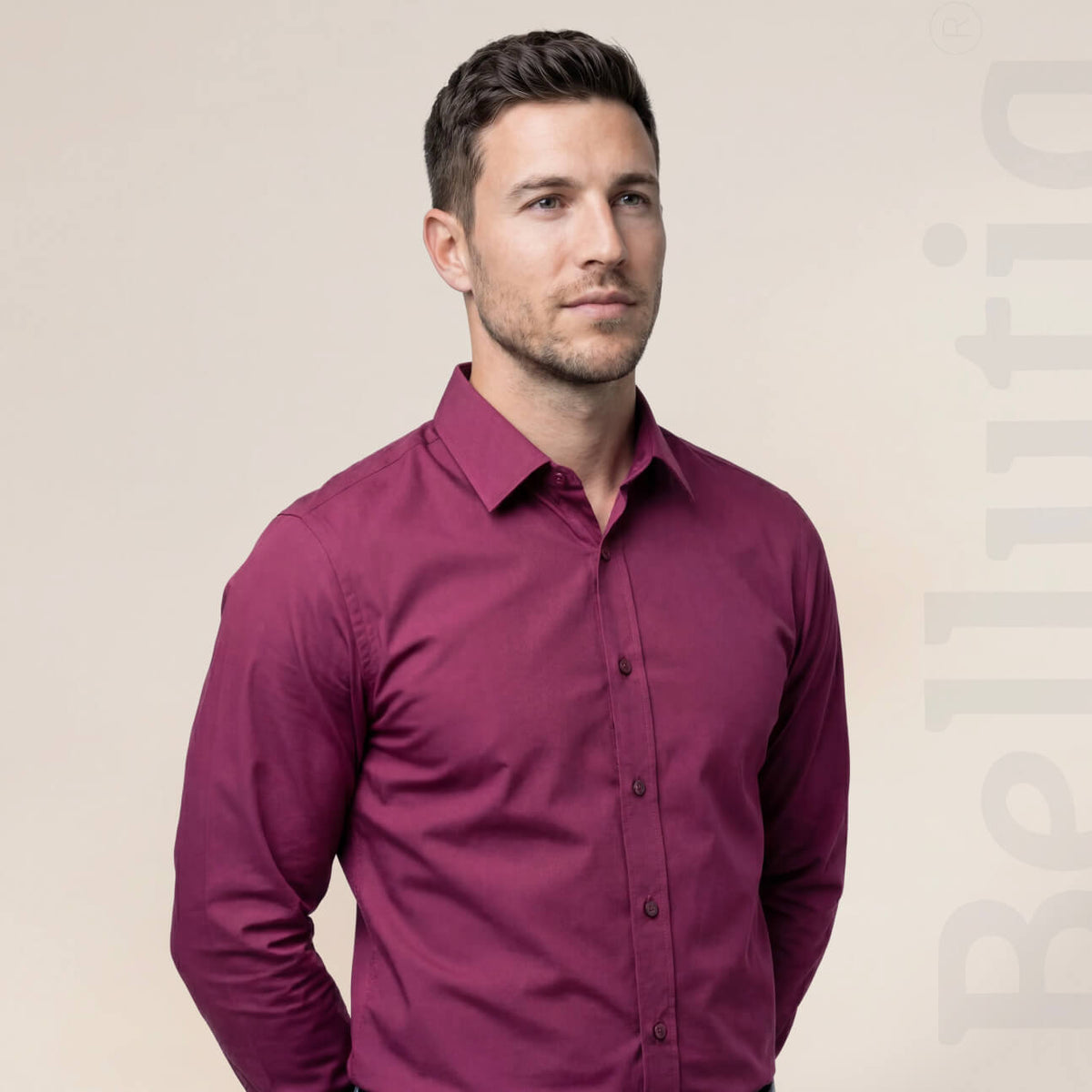 Bügelfreies Slim Fit Hemd