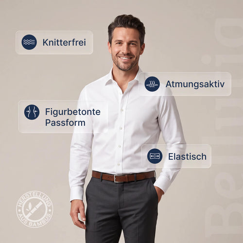 Bügelfreies Slim Fit Hemd